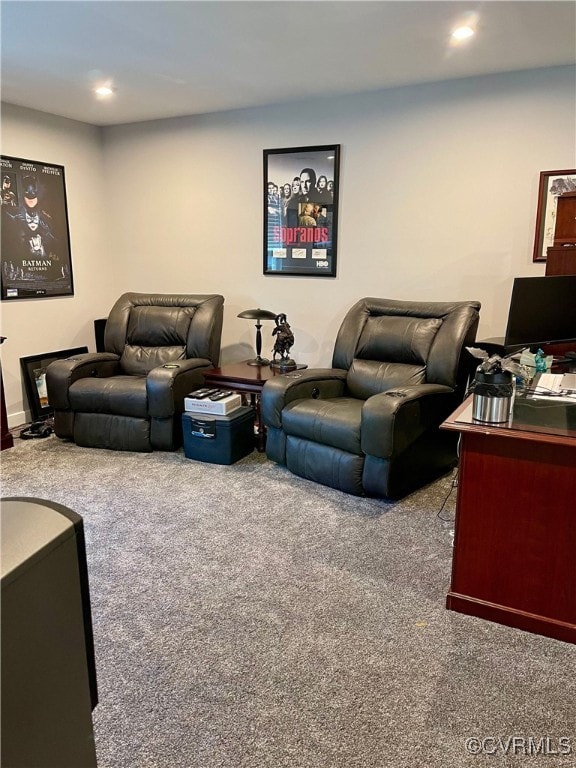 15518 Centerline Ct, Chesterfield, VA 23832 - carpeted living room featuring recessed lighting