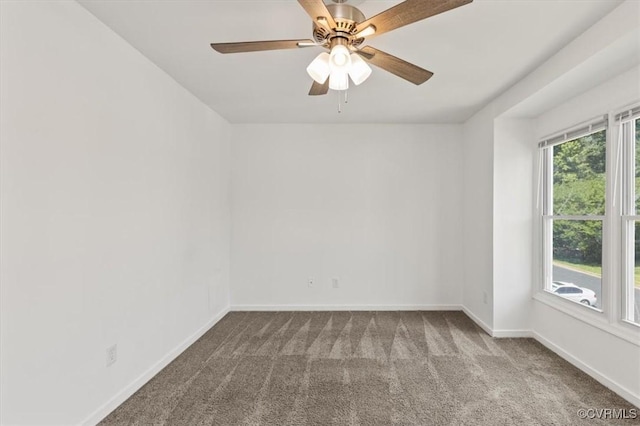 15241 Broadwater Cir, Chesterfield, VA 23831 - carpeted spare room with ceiling fan and baseboards