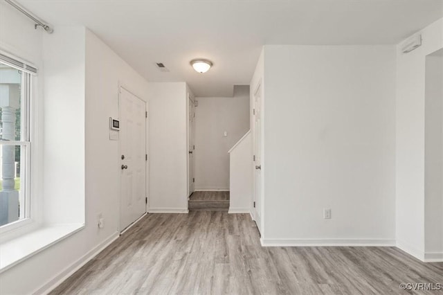 15241 Broadwater Cir, Chesterfield, VA 23831 - entrance foyer featuring light wood-type flooring and baseboards