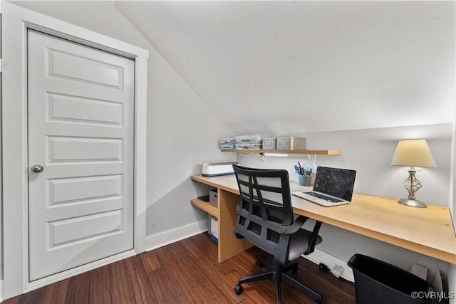 11561 Smokehouse Dr, Amelia Courthouse, VA 23002 - office space with lofted ceiling and wood finished floors
