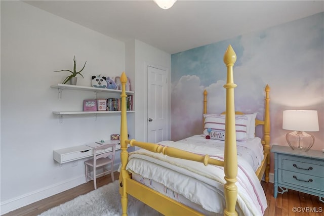 4824 Coleman Rd, Richmond, VA 23230 - bedroom with wood finished floors and baseboards