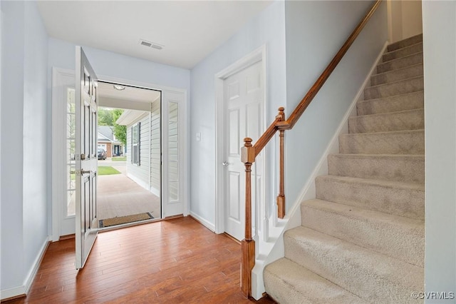 3316 Kennington Park Rd, King William, VA 23009 - foyer featuring wood finished floors and stairway