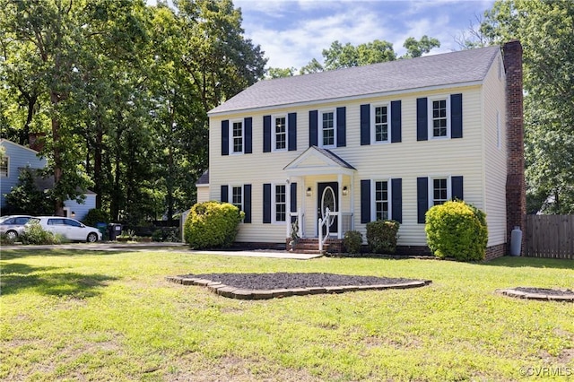 13119 Glenmeadow Ct, Midlothian, VA 23114 - colonial home with a chimney