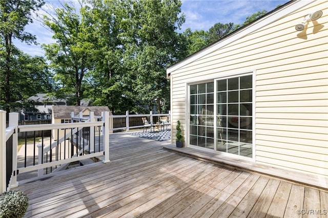 13119 Glenmeadow Ct, Midlothian, VA 23114 - view of wooden deck