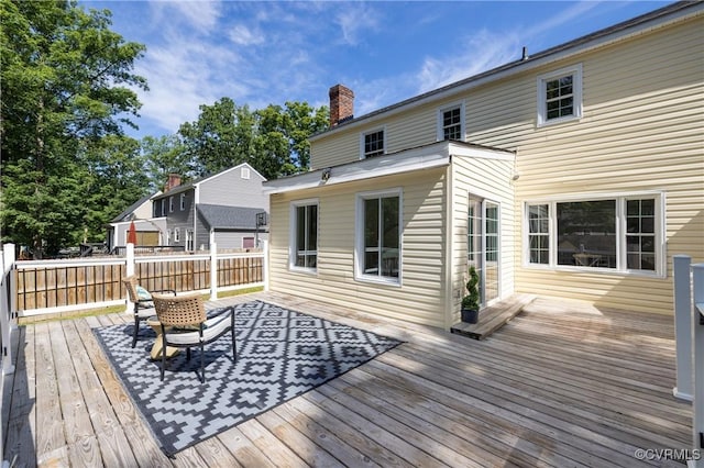13119 Glenmeadow Ct, Midlothian, VA 23114 - view of wooden terrace