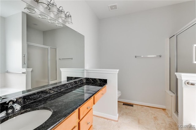 600 Krim Point Loop, Midlothian, VA 23114 - full bath with a stall shower, vanity, and tile patterned floors