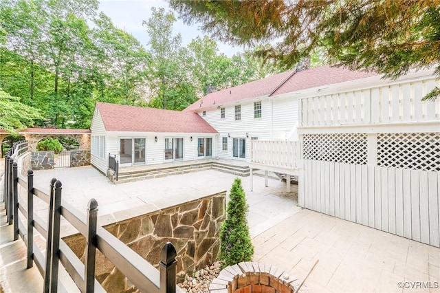 2821 Newquay Ln, North Chesterfield, VA 23236 - view of patio