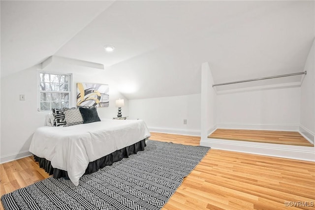 2821 Newquay Ln, North Chesterfield, VA 23236 - bedroom with wood finished floors and vaulted ceiling