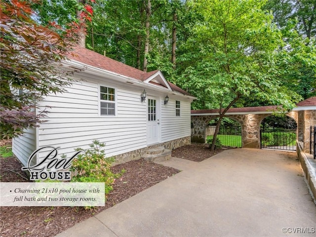 2821 Newquay Ln, North Chesterfield, VA 23236 - exterior space featuring entry steps