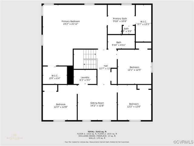 11012 Wingstem Ct, Glen Allen, VA 23060 - view of room layout