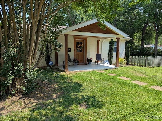 186 Piedmont Ave, Colonial Heights, VA 23834 - view of outbuilding featuring a porch