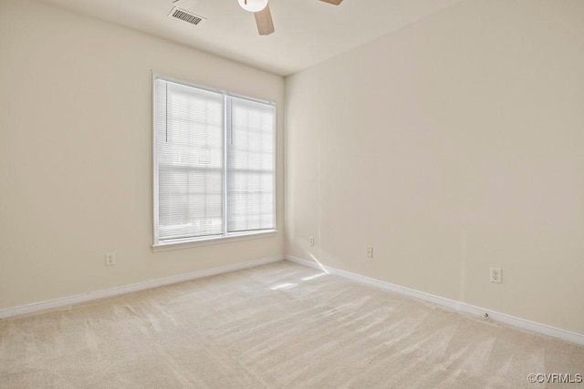 4133 San Marco Dr Unit 4133, Glen Allen, VA 23060 - unfurnished room with a ceiling fan, plenty of natural light, and light carpet