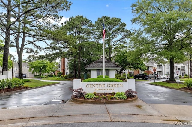 4855 Cypress Point Cir Unit 104, Virginia Beach, VA 23455 - community / neighborhood sign featuring a residential view