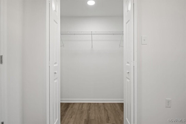 419 Marblethorpe Rd, North Chesterfield, VA 23236 - walk in closet with wood finished floors