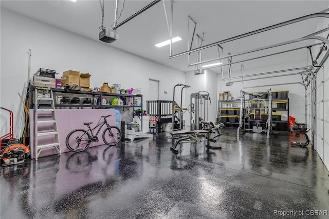3315 Windmill Point Rd, White Stone, VA 22578 - garage with a garage door opener