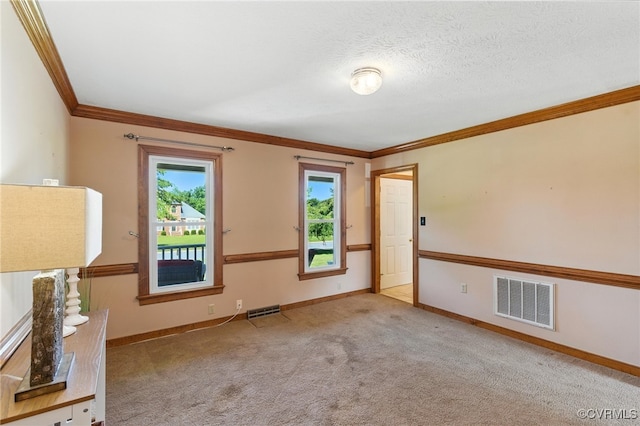 8346 Hanover Grove Blvd, Hanover, VA 23111 - empty room featuring ornamental molding and carpet floors