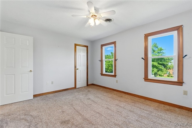 8346 Hanover Grove Blvd, Hanover, VA 23111 - carpeted spare room featuring baseboards and a ceiling fan