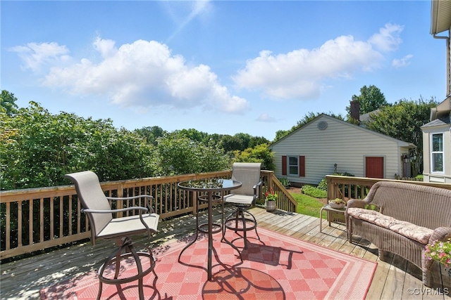 8346 Hanover Grove Blvd, Hanover, VA 23111 - view of deck