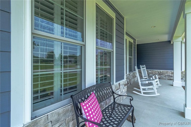 12 Essie Ct, Irvington, VA 22480 - view of covered porch