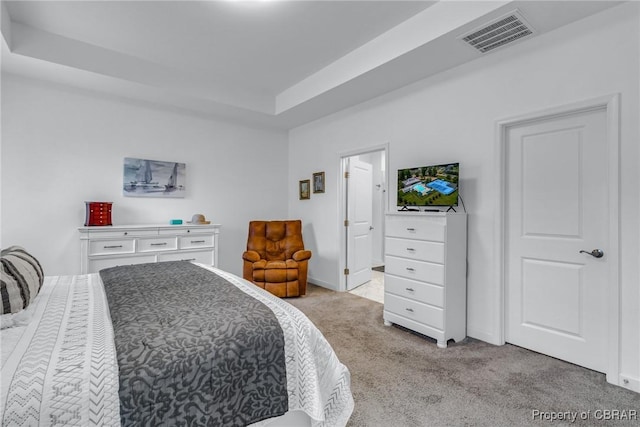 12 Essie Ct, Irvington, VA 22480 - bedroom featuring light carpet and a tray ceiling