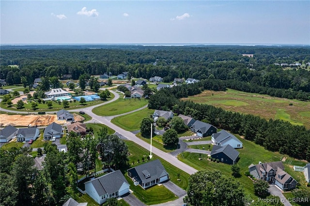 12 Essie Ct, Irvington, VA 22480 - aerial view of residential area with a forest
