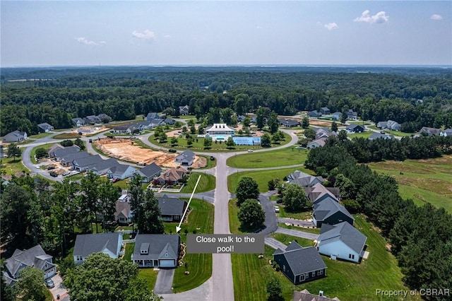 12 Essie Ct, Irvington, VA 22480 - aerial view of a heavily wooded area