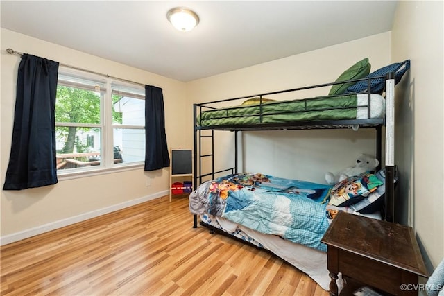 104 N Beech Ave, Henrico, VA 23075 - bedroom featuring wood finished floors and baseboards
