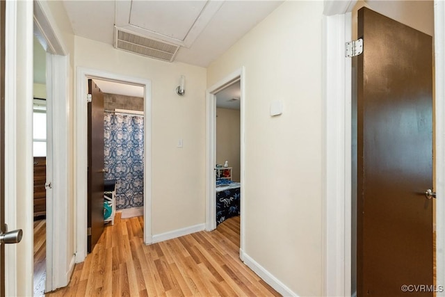 104 N Beech Ave, Henrico, VA 23075 - corridor featuring light wood-style floors and baseboards