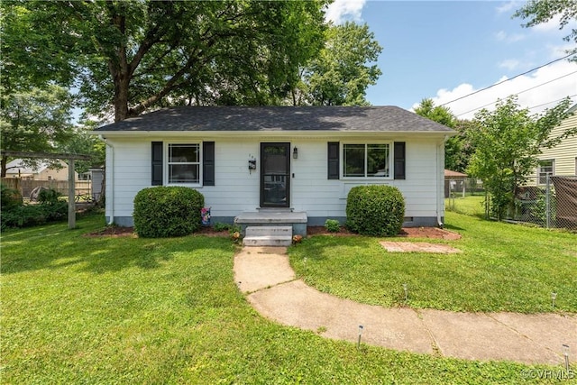 104 N Beech Ave, Henrico, VA 23075 - view of front of home with crawl space and a shingled roof