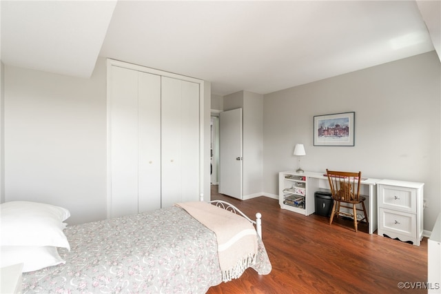 2956 Hathaway Rd Unit 807, Richmond, VA 23225 - bedroom featuring wood finished floors and a closet