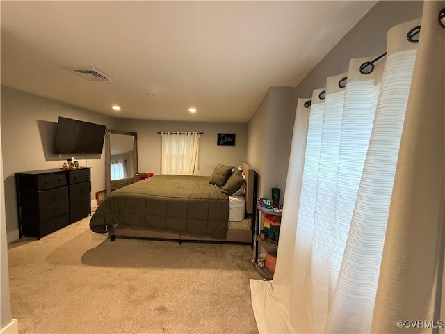 411 Sherman Ave, Hopewell, VA 23860 - bedroom with light carpet and recessed lighting