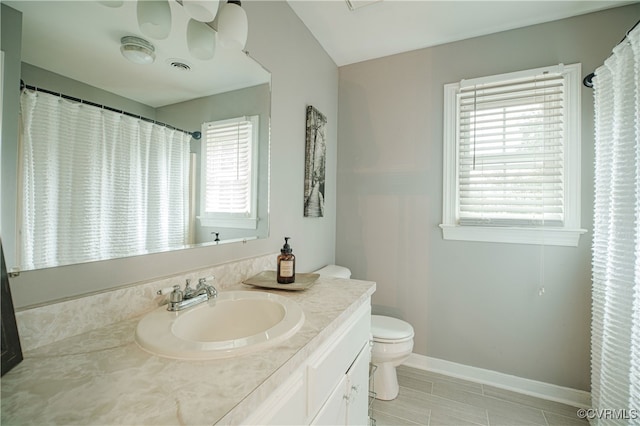 1442 Dorset Rd, Powhatan, VA 23139 - bathroom with toilet and vanity