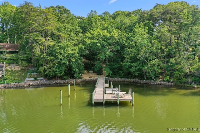 50 Tipers Cir, Heathsville, VA 22473 - dock area featuring a water view