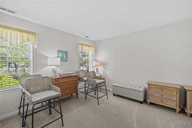 11830 Explorer Ct, Midlothian, VA 23114 - living area with carpet floors and plenty of natural light