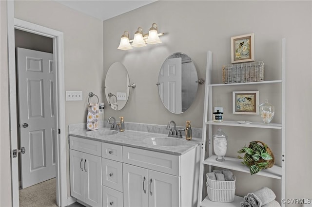 11830 Explorer Ct, Midlothian, VA 23114 - bathroom with double vanity