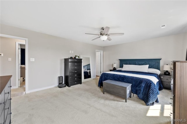 7318 Lancewood Ct, Chesterfield, VA 23832 - bedroom with light carpet and ceiling fan