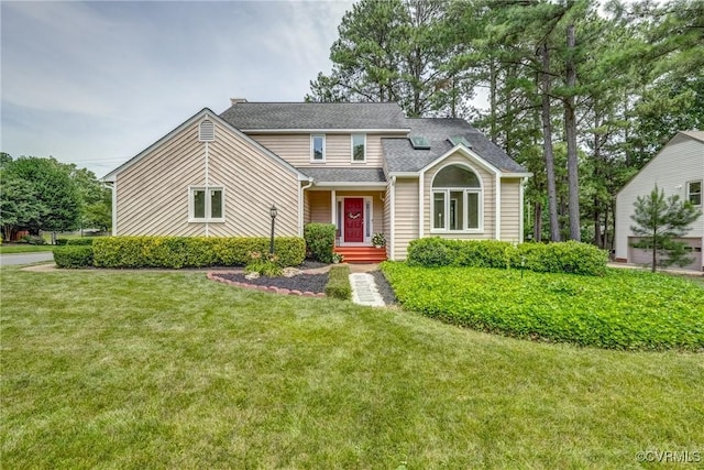 2711 Robson Ct, Henrico, VA 23233 - view of front of house featuring a front lawn