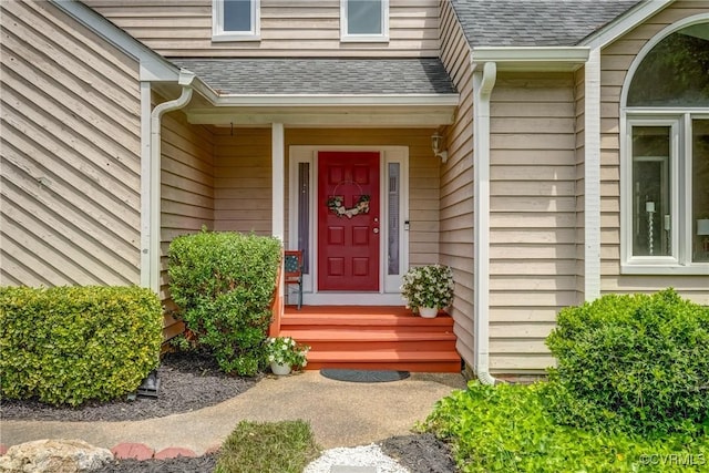 2711 Robson Ct, Henrico, VA 23233 - entrance to property featuring roof with shingles