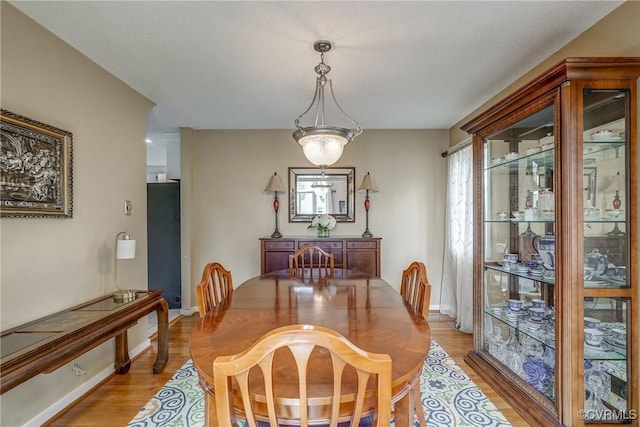 2711 Robson Ct, Henrico, VA 23233 - dining space featuring light wood-type flooring and baseboards