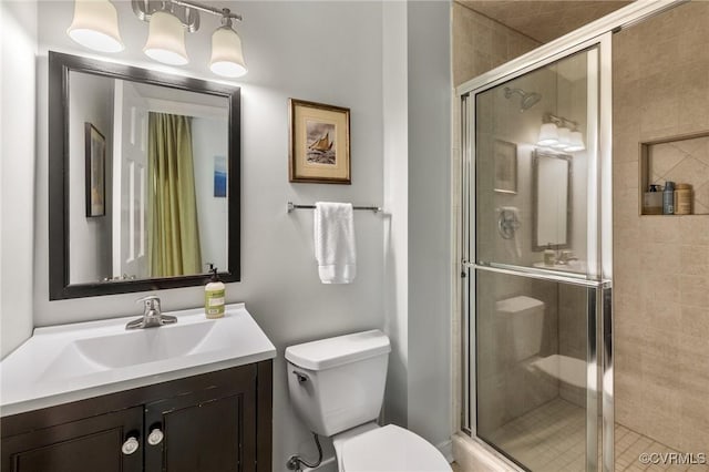 8950 Bellefonte Rd, Henrico, VA 23229 - full bath with vanity and a stall shower