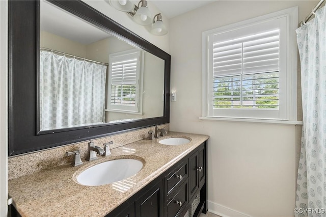 8950 Bellefonte Rd, Henrico, VA 23229 - full bathroom with double vanity