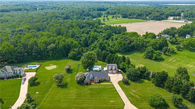 8467 Wendellshire Way, Mechanicsville, VA 23111 - drone / aerial view of a heavily wooded area