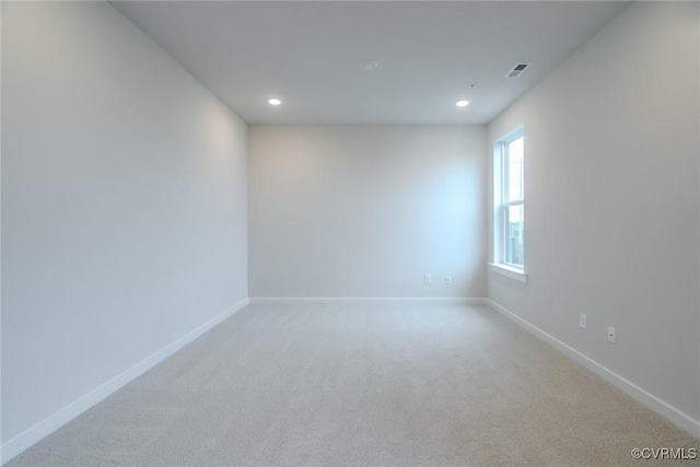 3436 Carlton St Unit 4-4A, Richmond, VA 23230 - carpeted spare room featuring baseboards and recessed lighting