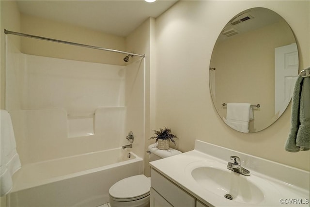 5116 Belmont Park Rd, Glen Allen, VA 23059 - bathroom with vanity and shower / tub combination