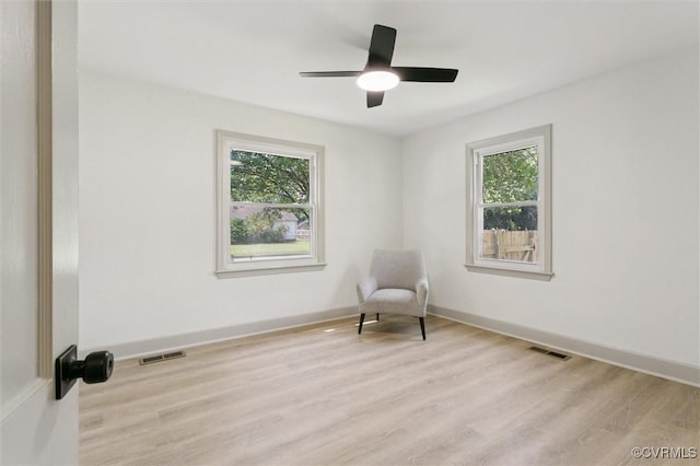 808 Penniman Rd, Williamsburg, VA 23185 - unfurnished room with wood finished floors and ceiling fan