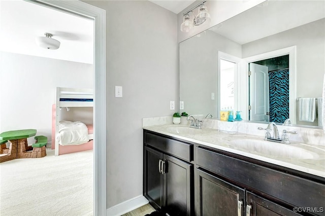 9401 Alsace Ct, Mechanicsville, VA 23116 - bathroom with double vanity and ensuite bath