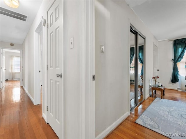 3204 Evergreen Ave, Hopewell, VA 23860 - hall featuring light wood-type flooring and baseboards