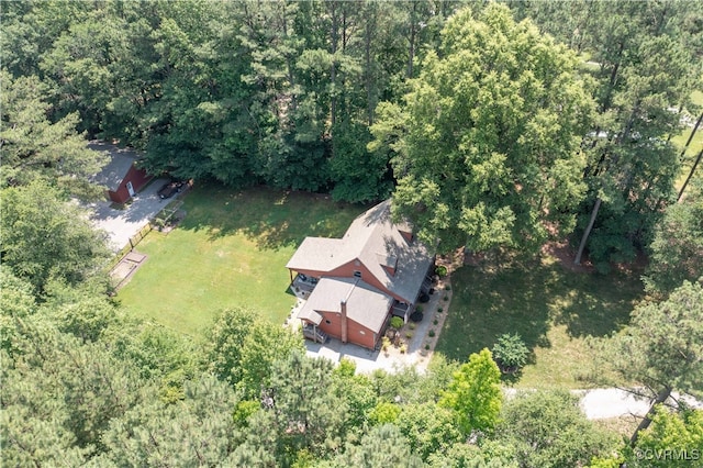 15615 Providence Rd, Prince George, VA 23805 - view from above of property featuring a forest