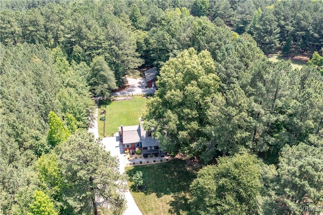 15615 Providence Rd, Prince George, VA 23805 - aerial view of property and surrounding area featuring a forest