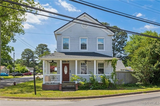 3608 Shell Rd, Newport News, VA 23661 - view of front facade featuring a porch